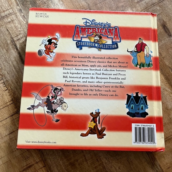 First Edition-Disney's Americana Storybook Collection-Vintage Hardcover Book - Picture 3 of 11
